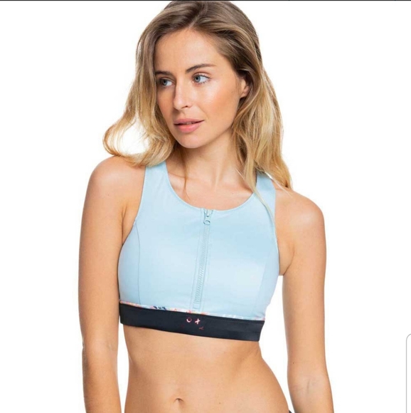 Roxy Active - Sporty Bikini Top - Picture 2 of 5